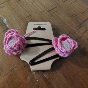 Rose Barrettes